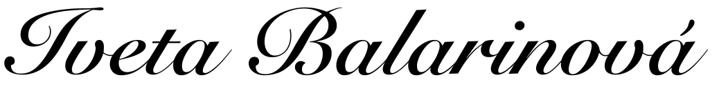 Iveta Balarinová — logo